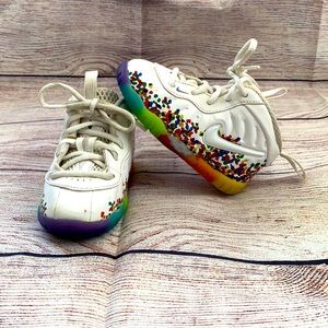 Toddler Nike Little Posite One Fruit Pebbles Size 5C